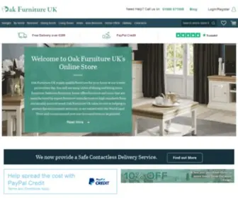 Oakfurnitureuk.co(Oak Furniture UK) Screenshot