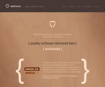 Oakfusion.pl(Oakfusion Software House) Screenshot