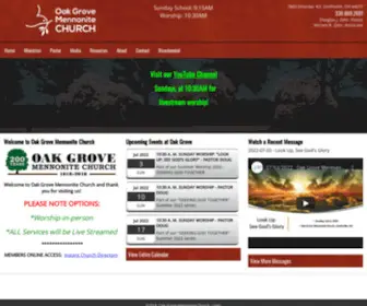 Oakgrovemc.org(Oak Grove Mennonite Church) Screenshot