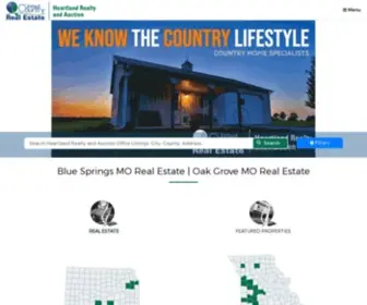 Oakgrovemorealestate.com(United Country Real Estate) Screenshot