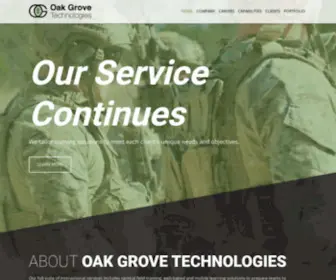 Oakgrovetech.com(Oak Grove Technologies) Screenshot