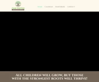 Oakhavenmontessorischool.com(Southwest Florida's most prestigious early childhood education. Located in Estero. Preschool) Screenshot