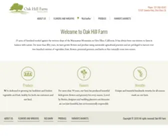 Oakhillfarm.net(Oak Hill Farm) Screenshot