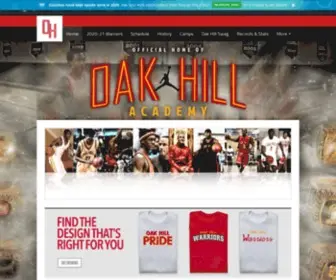 Oakhillhoops.com(Oak Hill Academy Basketball) Screenshot