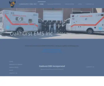 Oakhurstemsinc.com(Oakhurst EMS) Screenshot