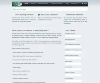 Oakindustrial.com(Industrial Cleaning) Screenshot