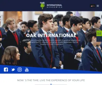 Oakinternational.org(Oak International Academies) Screenshot