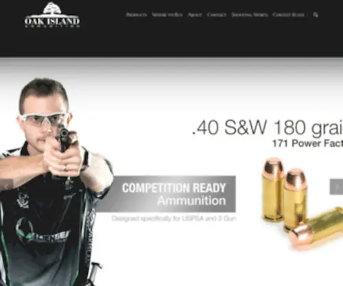 Oakislandammunition.com(OakIsland Ammunition) Screenshot