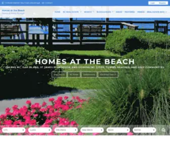 Oakislandsouthport.com(Oak Island NC Real Estate) Screenshot