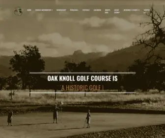 Oakknollgolf.org(Ashland’s Oak Knoll Golf Course isn’t your ordinary 9) Screenshot