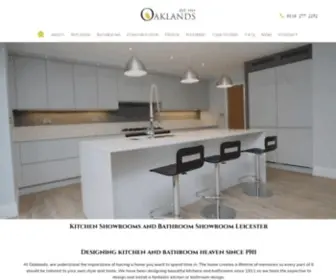 Oakland-Leicester.co.uk(Kitchen Showrooms and Bathroom Showroom Leicester) Screenshot