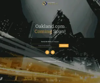 Oakland.com(Oakland California) Screenshot