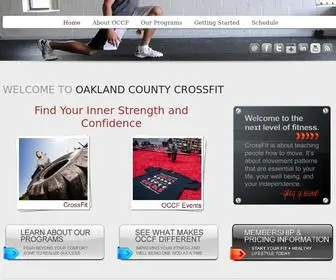 Oaklandcountycrossfit.com(Oakland County CrossFit) Screenshot