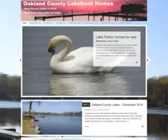 Oaklandcountylakesmi.com(Oakland County Lakefront home for sale Michigan) Screenshot