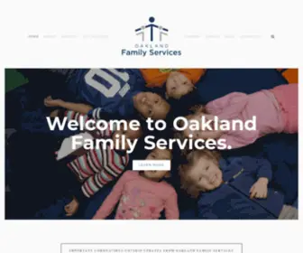 Oaklandfamilyservices.org(Oakland Family Services) Screenshot