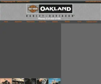 Oaklandh-D.com Screenshot