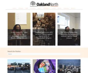 Oaklandnorth.net(North Oakland News) Screenshot