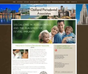 Oaklandperio.com(Oakland Periodontal Associates) Screenshot