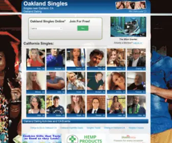 Oaklandsinglesonline.com(Singles in Oakland) Screenshot