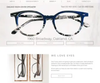 Oaklandvisioncenter.com(Oakland Vision Center Optometry) Screenshot