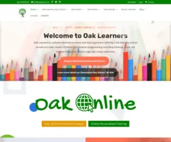 Oaklearners.ca(Oak Learners) Screenshot