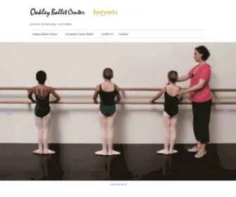 Oakleyballet.com(Oakley Ballet Center) Screenshot