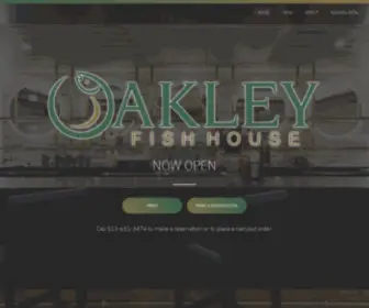 Oakleyfishhouse.com(Oakley Fish House) Screenshot