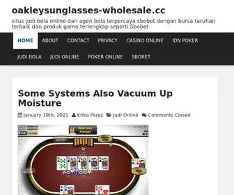 Oakleysunglasses-Wholesale.cc Screenshot