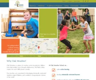 Oakmeadow.org(Littleton, MA Preschool) Screenshot