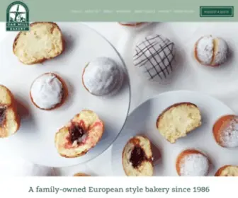 Oakmillbakery.com(Oak Mill Bakery) Screenshot