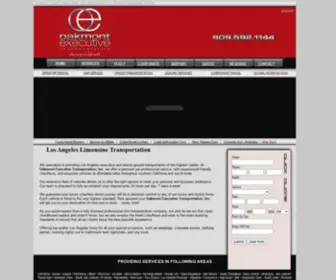 Oakmontlimo.com(Los Angeles Limousine) Screenshot