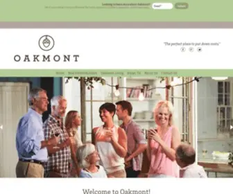 Oakmontliving.com(New Homes in Bryan Texas) Screenshot