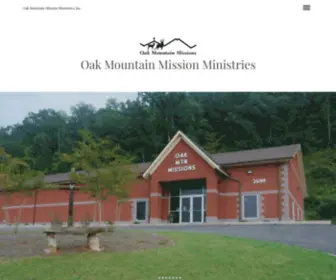 Oakmtnmissions.com(Oak Mountain Mission Ministries) Screenshot