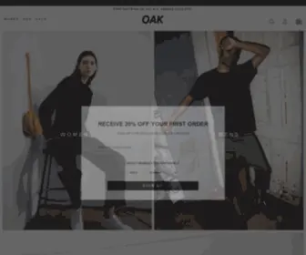Oaknyc.com(Women's and Men's Designer Clothing) Screenshot