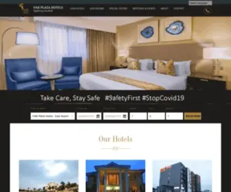 Oakplazahotel.com(OAK PLAZA HOTELS OAK PLAZA HOTELS) Screenshot