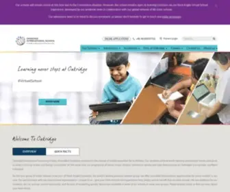 Oakridge.in(Oakridge International Schools) Screenshot