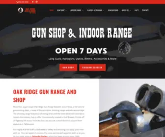 Oakridgegunrangegb.com(Oak Ridge Gun Range and Gun Shop) Screenshot