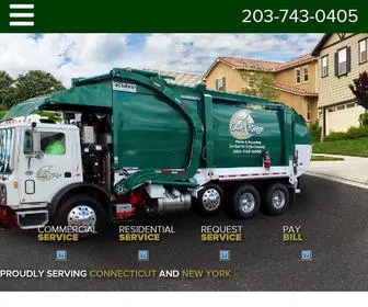 Oakridgewaste.com(Oak Ridge Waste) Screenshot