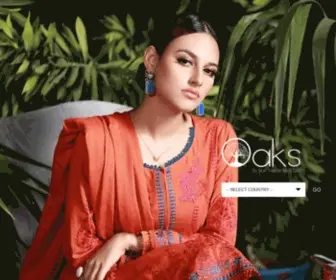 Oaks.pk(S Leading Fashion Label) Screenshot