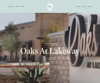 Oaksatlakeway.net(The Oaks at Lakeway) Screenshot