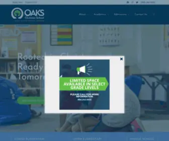 Oakschristianschool.com(Oaks Christian School) Screenshot