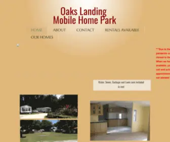 Oakslandingmhp.com(Oakslandingmhp) Screenshot