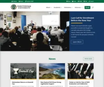 Oaksterdamuniversity.com(Oaksterdam University) Screenshot