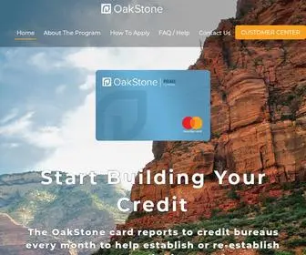 Oakstonecard.com(Oakstone) Screenshot