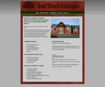 Oaktowncottages.com(Oak Town Cottages) Screenshot