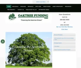 Oaktreefunding.com(Oaktree Funding) Screenshot