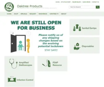 Oaktreeproducts.com(Oaktree Products) Screenshot