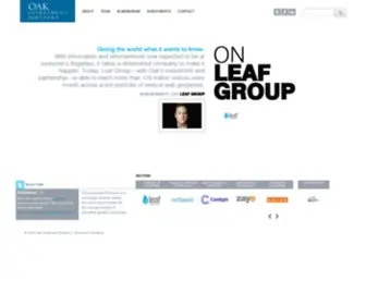 Oakvc.com(Oak Investment Partners) Screenshot