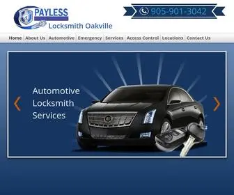 Oakville-Locksmithservice.com(Locksmith Service Oakville) Screenshot