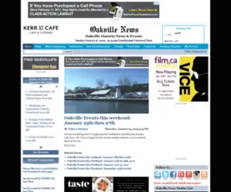 Oakvillenews.org(Oakville News) Screenshot